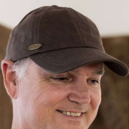Teo Cotton Cap with Waxed Finish (Unisex)