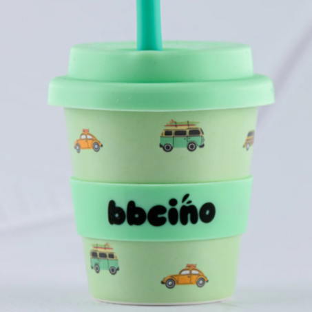 BBcino Reusable Cup: Mini Ay, CAR-amba (120mL)