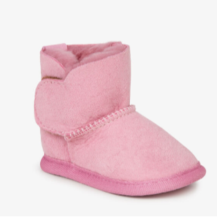 Kids Platinum Baby Boots (Made in Australia) PINK
