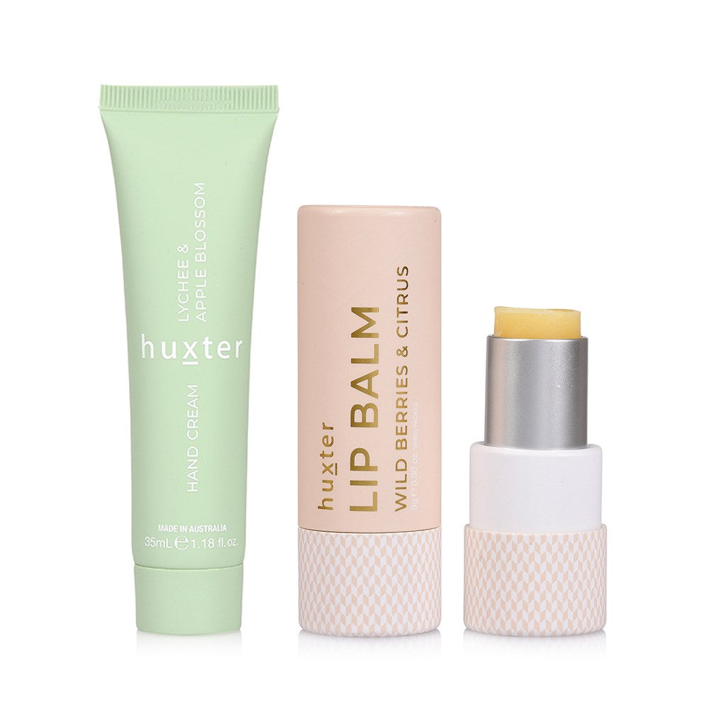 Lip & Hand Cream Gift Set Duo - Green