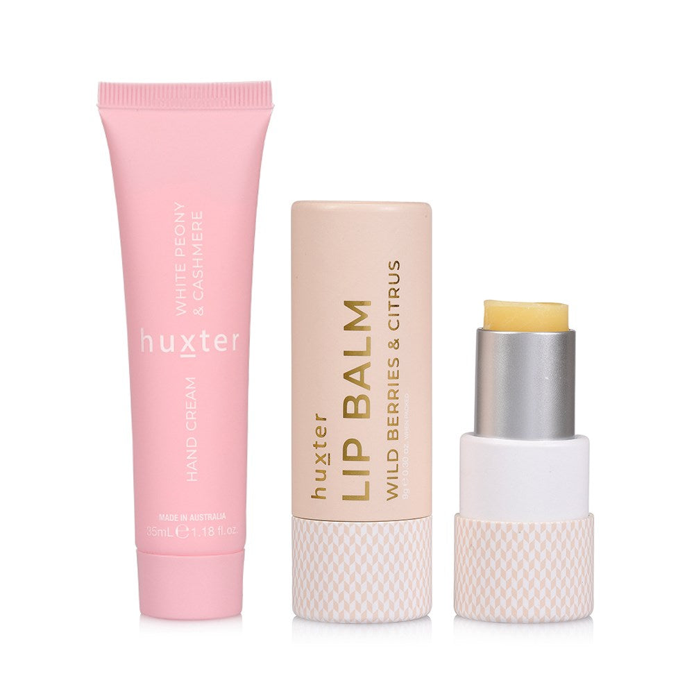 Lip & Hand Cream Gift Set Duo - Pink