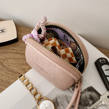 Paige Coin Purse in Blush