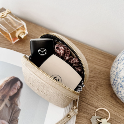 Paige Coin Purse in Oat