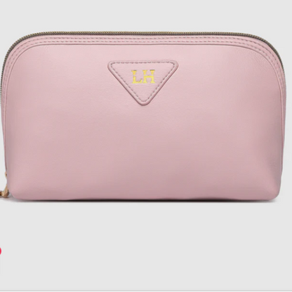Greta Pale Pink Cosmetic Bag