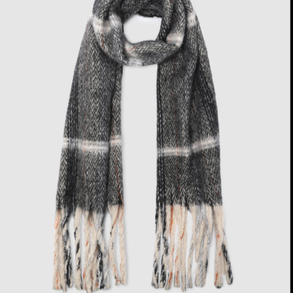 Soft Scarf Bristol by Louenhide (Charcoal)