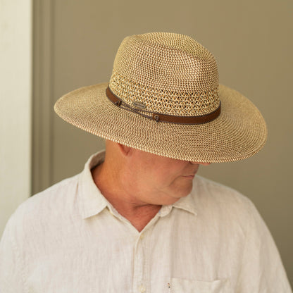 Nico Panama Hat in Chocolate (Unisex)