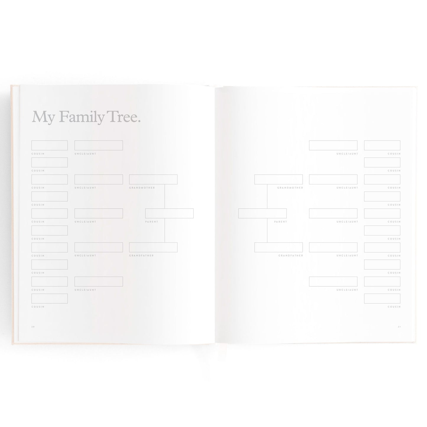 Baby Memories & Milestone Journal in Buttermilk (Boxed)
