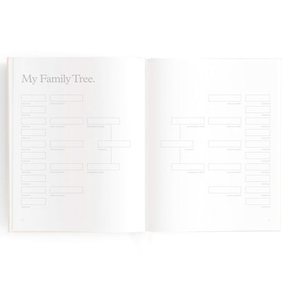 Baby Memories & Milestone Journal in Buttermilk (Boxed)